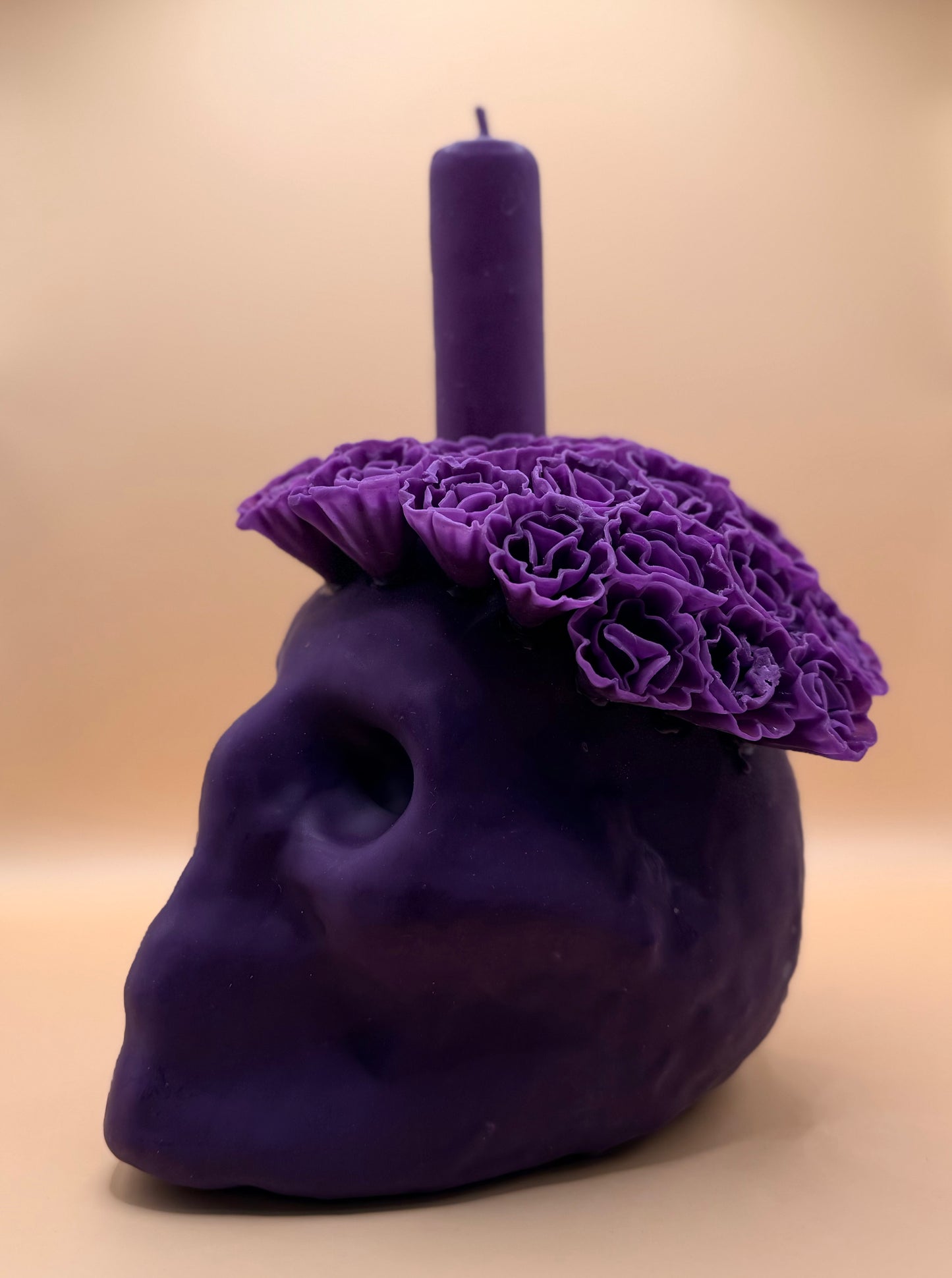 Vela Craneo Grande color Morado