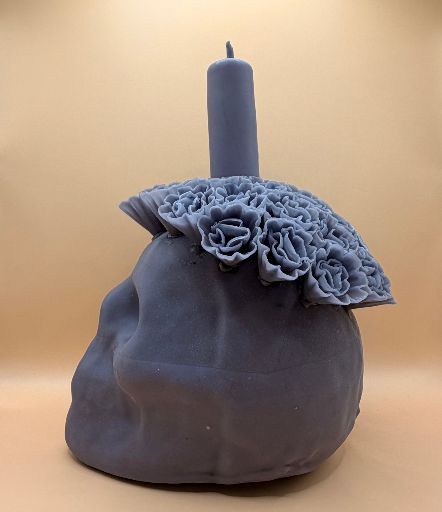 Vela Craneo Grande color Gris